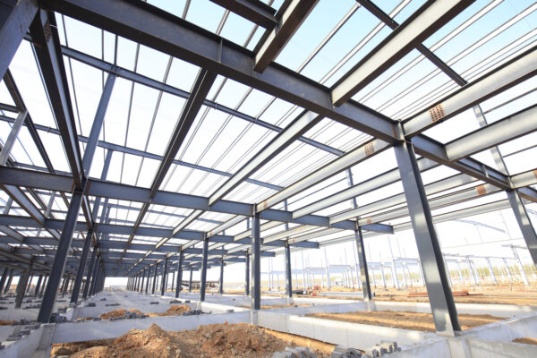 Steel frame structure